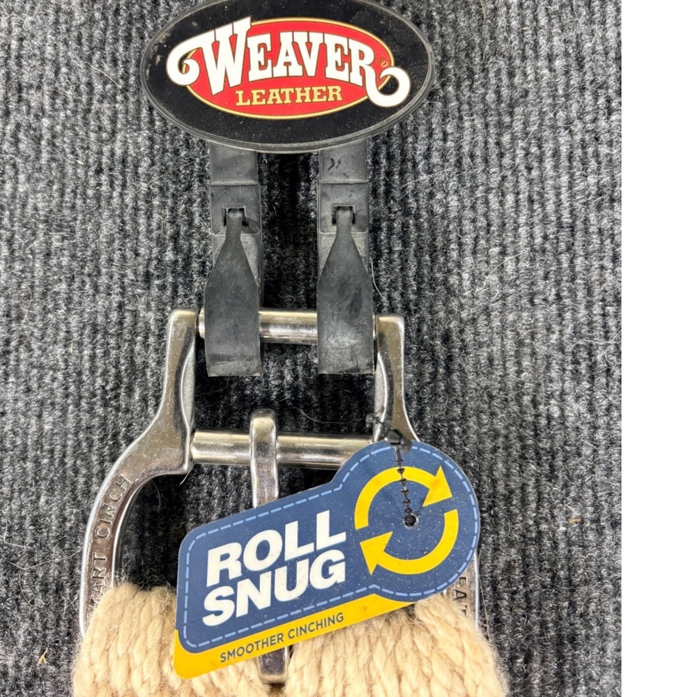 Weaver Leather 22"  Smart Cinch Roll Snug Mohair Blend Western Horse Girth NEW